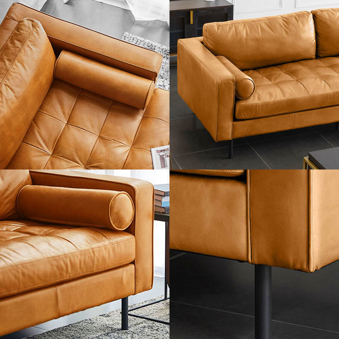 Minimalism Two Seater, Three Seater Sofa, Corner Sofa, Real Leather