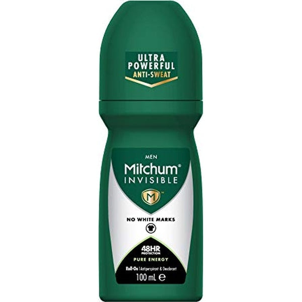 Mitchum Invisible 48HR Pure Energy Roll On 100ml