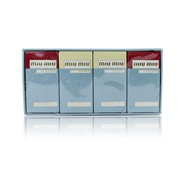 Miu Miu Miniature Gift Set 2 x 7.5ml EDP + 2 x L'Eau Bleue 7.5ml EDP