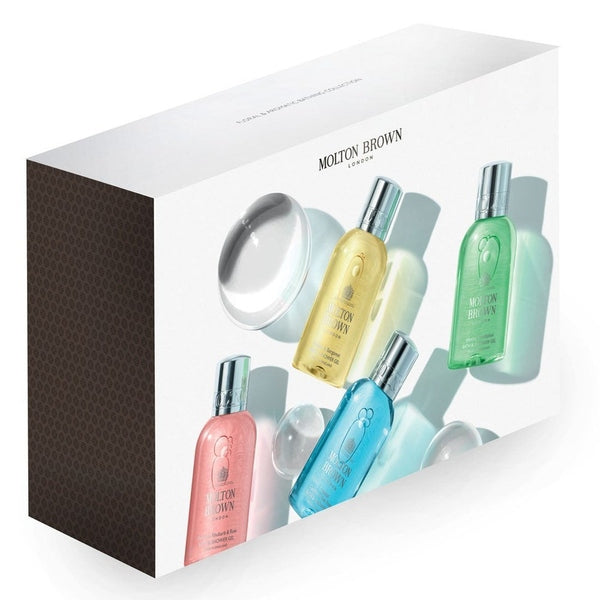 Molton Brown Floral & Aromatic Bathing Collection 4 x 100ml Bath & Shower Gel