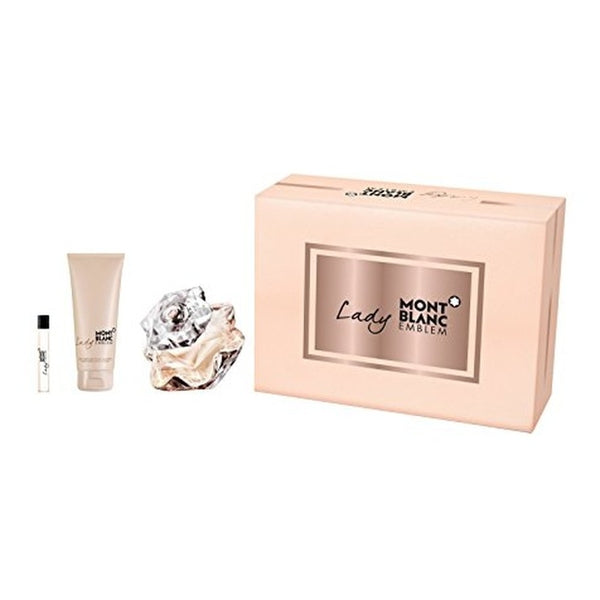 Mont Blanc Lady Emblem Gift Set 75ml EDP + 100ml Body Lotion + 7.5ml EDP
