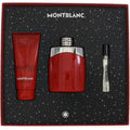 Mont Blanc Legend Red Gift Set 100ml EDP + 100ml Shower Gel + 7.5ml EDP