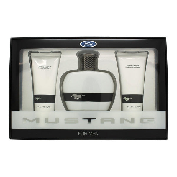 Mustang Ford Mustang Gift Set 100ml EDT + 100ml Aftershave Balm + 100ml Shower Gel
