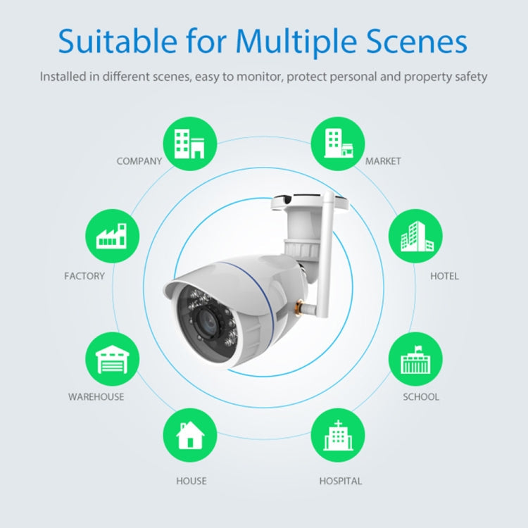 NEO NIP-56AI Outdoor Waterproof WiFi IP Camera, with IR  & Mobile Phone Remote Control