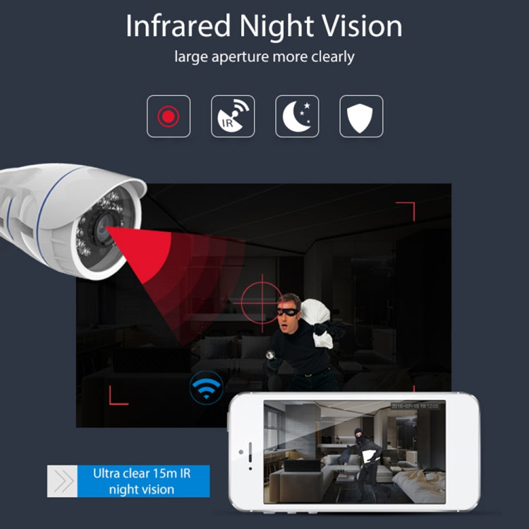 NEO NIP-56AI Outdoor Waterproof WiFi IP Camera, with IR  & Mobile Phone Remote Control