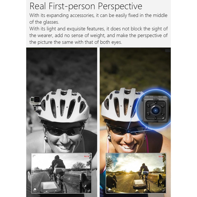 JAKCOM CC2 1080P HD Recorder Cube Smart Mini Camera, with Infrared  & Motion Detection(Black)
