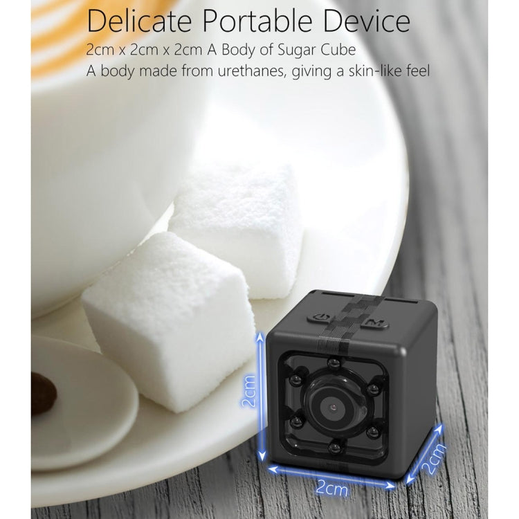 JAKCOM CC2 1080P HD Recorder Cube Smart Mini Camera, with Infrared  & Motion Detection(Black)