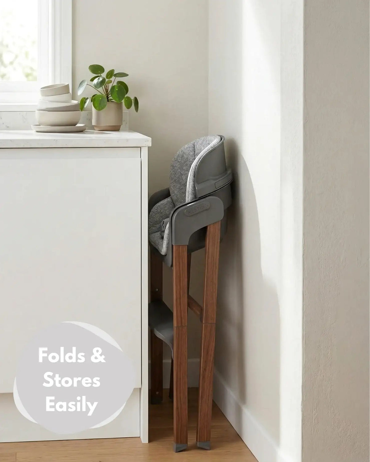 Neyo 2-in-1 High Chair - Grey