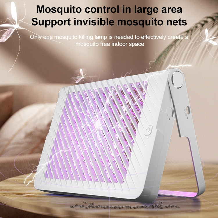 XQN-828 Rechargeable Electric Shock Mosquito Killer Lamp (White)