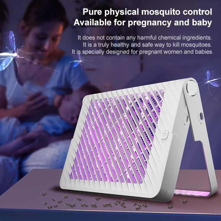 XQN-828 Rechargeable Electric Shock Mosquito Killer Lamp (White)