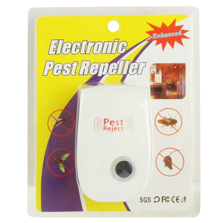 6pcs/Pack Ultrasonic Electronic Cockroach Mosquito Pest Reject Repeller, US Plug