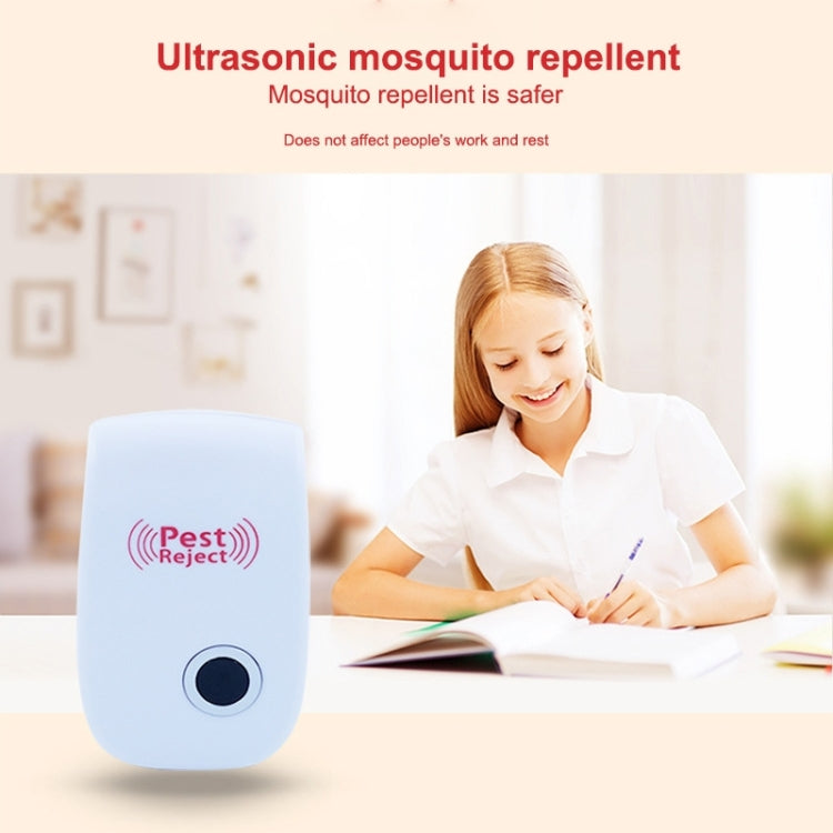 6pcs/Pack Ultrasonic Electronic Cockroach Mosquito Pest Reject Repeller, US Plug