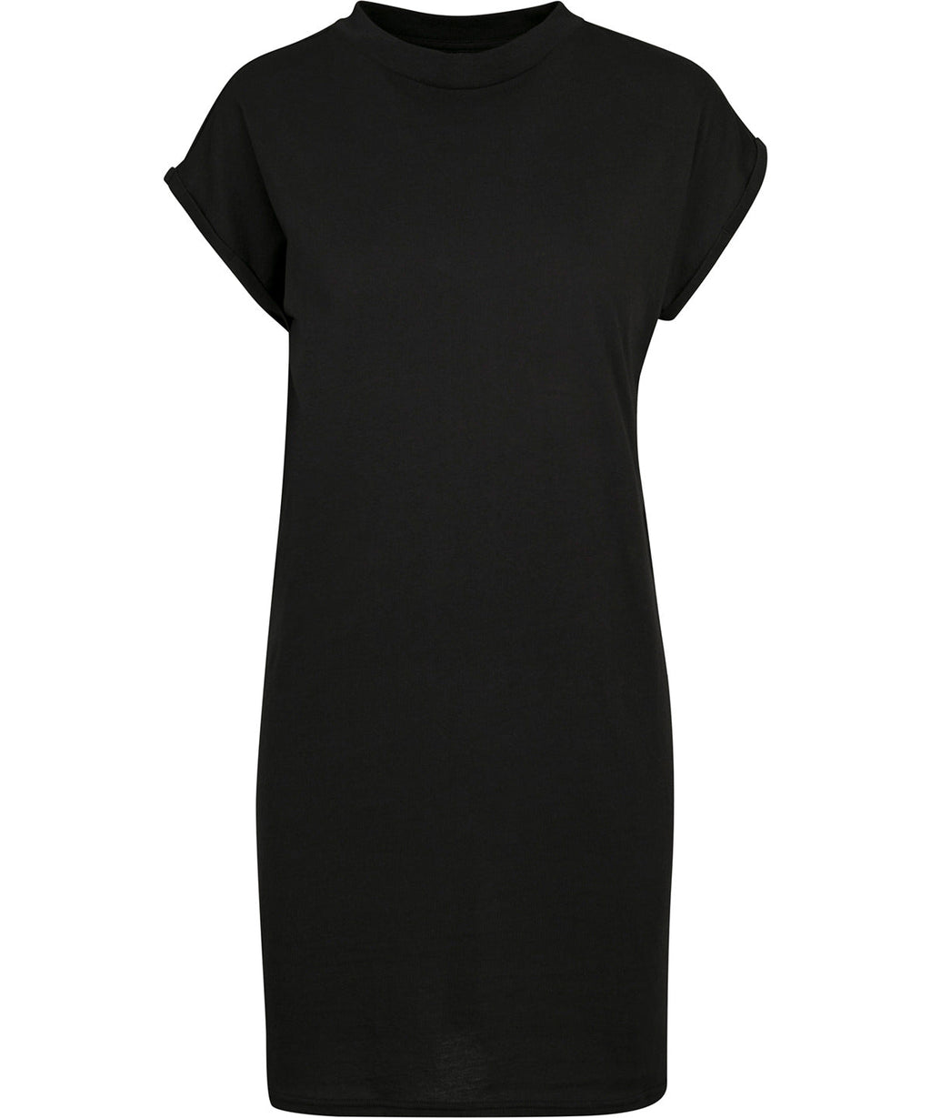 Organic Extended Shoulder T-shirt Dress: Womens