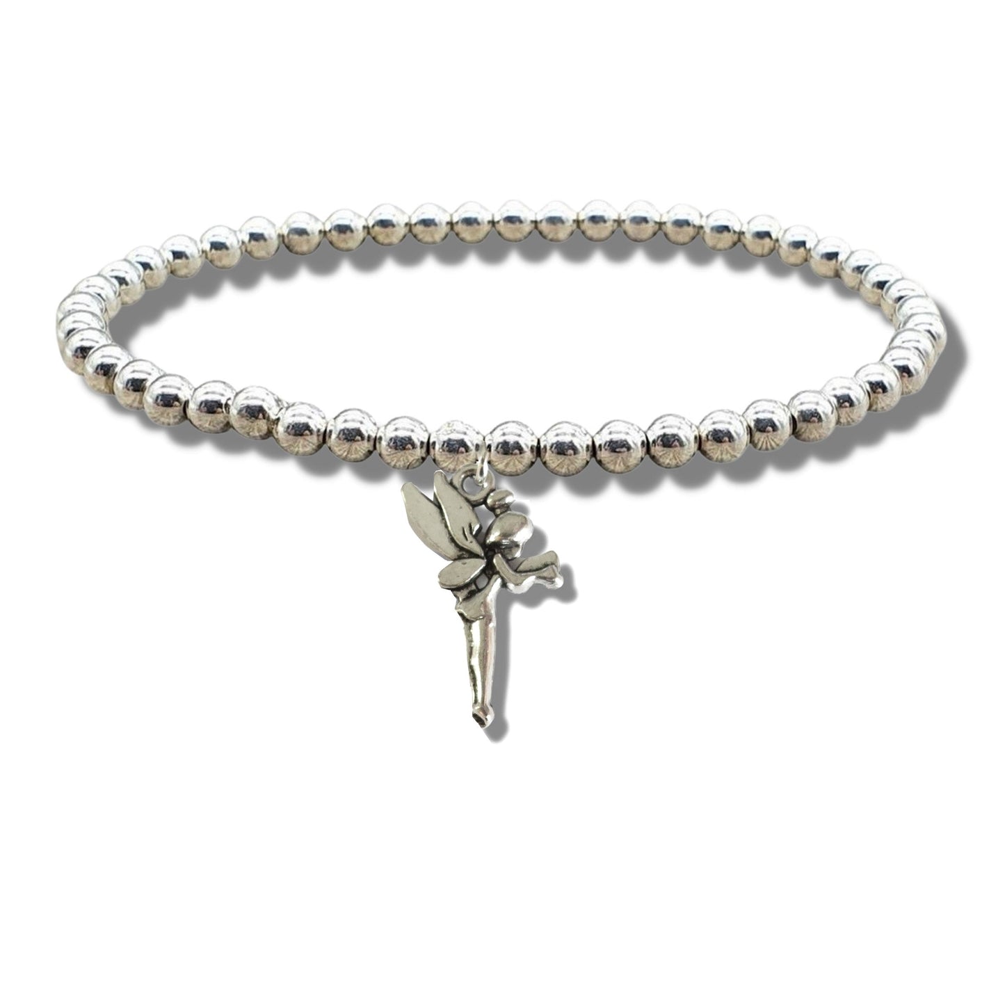 Silver Fairy Beaded Bracelet