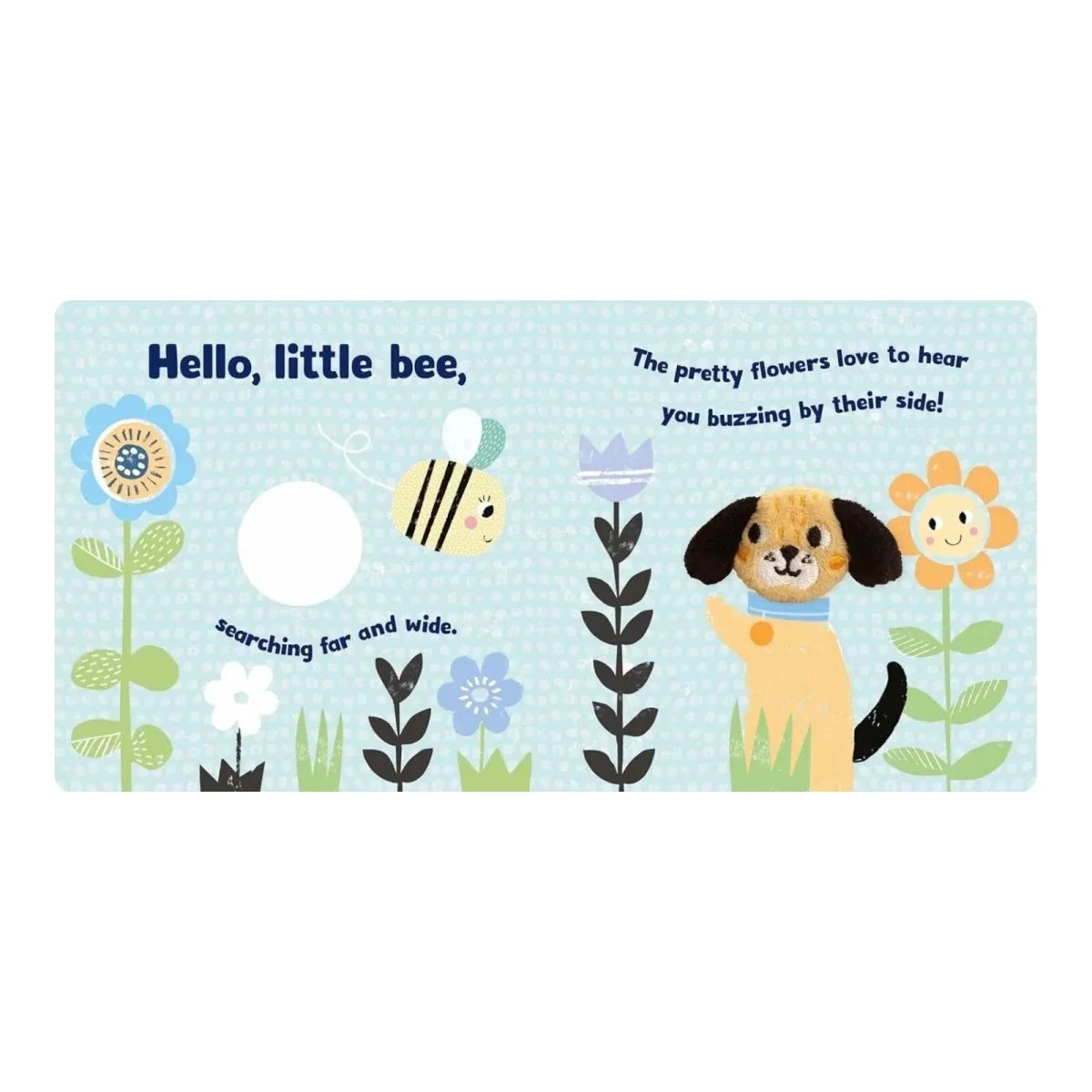 North Parade Publishing Hello Little Puppy Finger Puppet Book
