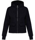 Organic Full Zip Hooded Sweatshirt: Womens