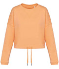 Organic Oversized Cropped Sweatshirt: Womens