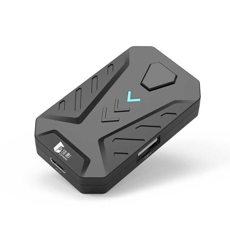 GAMWING MIX Portable Bluetooth 4.0 Keyboard Mouse Converter Eating Chicken Game Auxiliary Tool(Black)