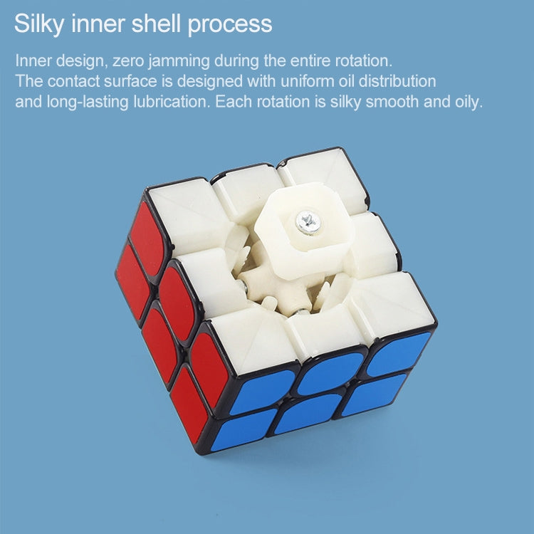 Moyu Mr. M Series Magnetic Cube Twisty Puzzle Toy Five Layers Cube Puzzle Toys (Black)