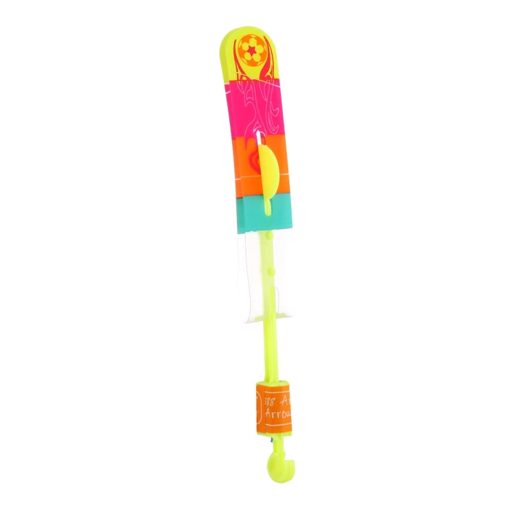 10 PCS Amazing LED Light Slingshot Flying Arrows, Random Color Delivery, Size: Large, Large