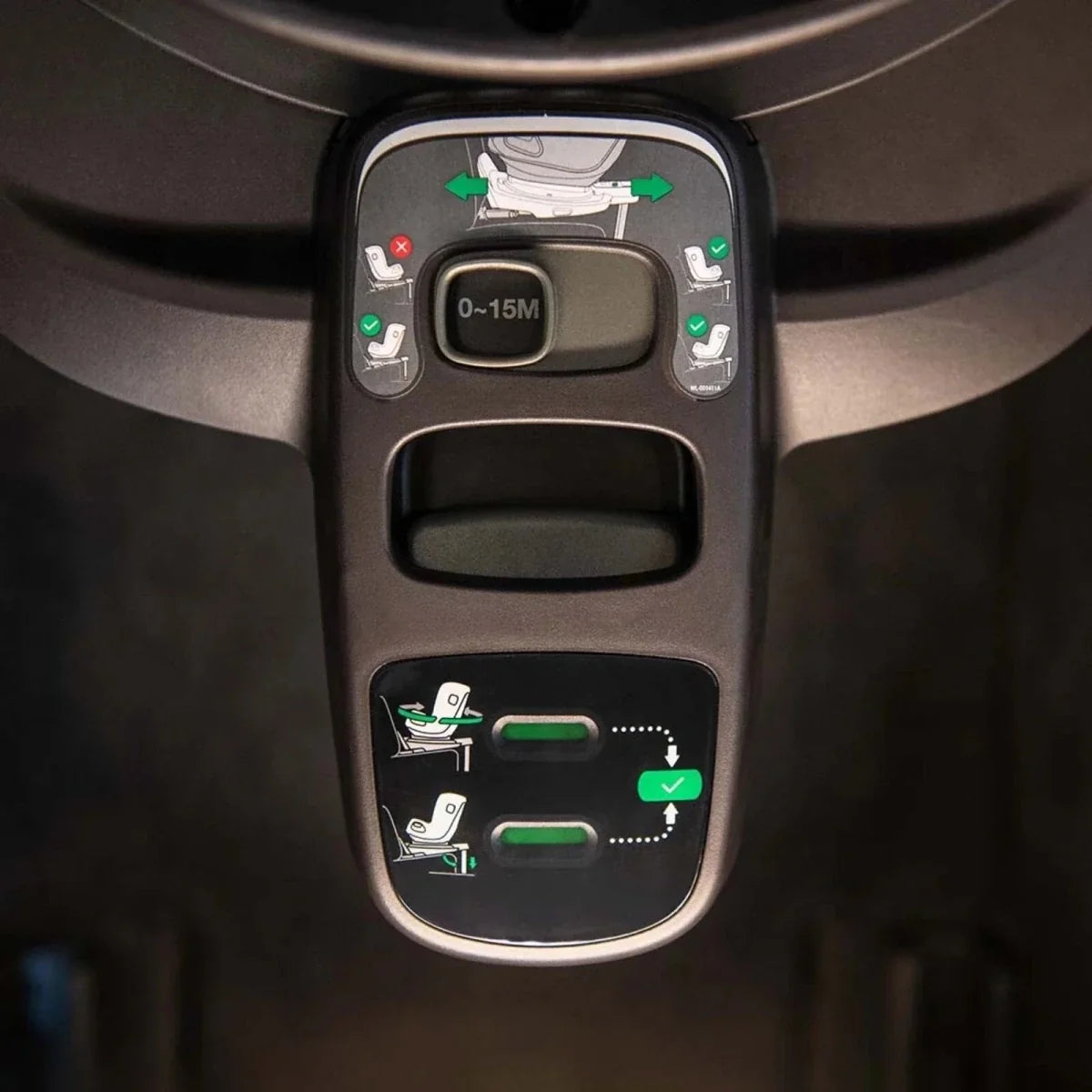 Nuna BASE Curv Rotating Slide ISOFIX Base