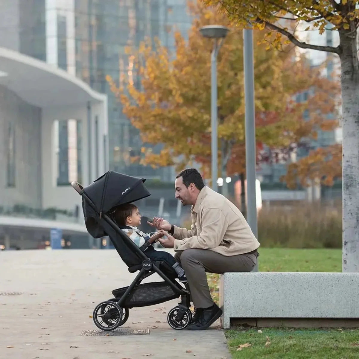 Nuna Trvl LX Stroller - Caviar