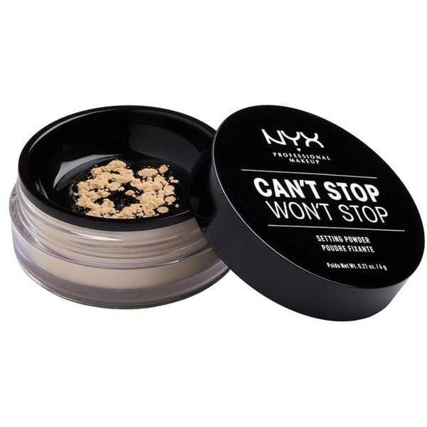 NYX Can't Stop Won't Stop Setting Powder 6g - Light Medium
