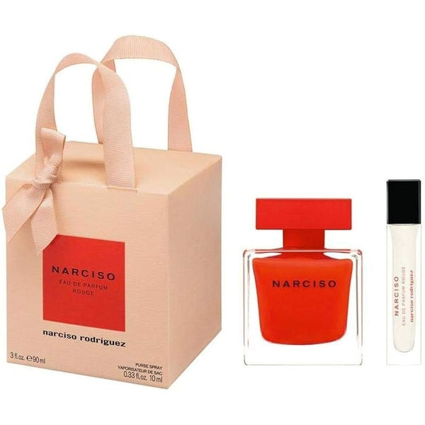 Narciso Rodriguez Narciso Rouge Gift Set 90ml EDP + 10ml EDP Purse Spray