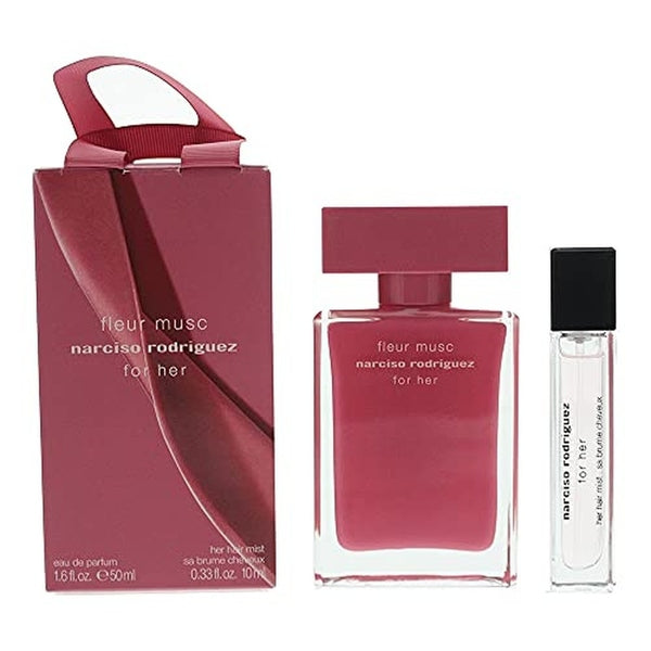 Narciso Rodriguez for Her Fleur Musc Gift Set 50ml EDP + 10ml Hair Mist