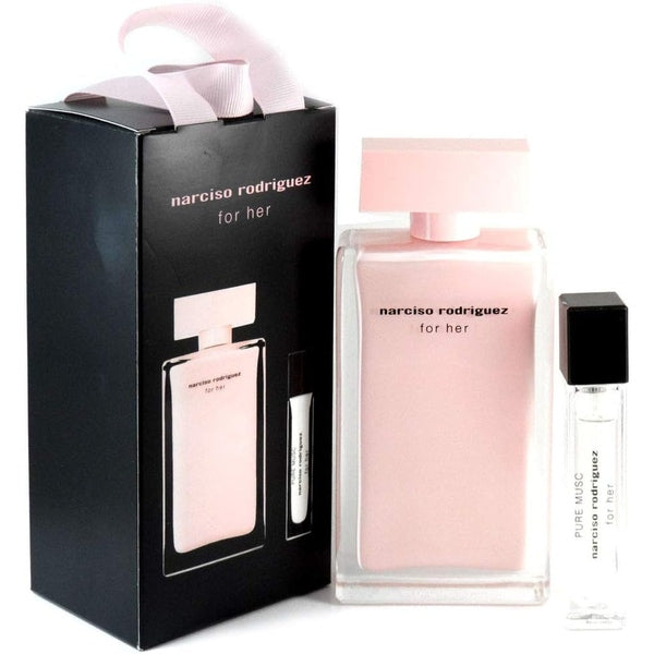 Narciso Rodriguez for Her Gift Set 100ml EDP + 10ml EDP Pure Musc (This set contains:

1 x 100ml EDP
1 x 10ml EDP Pure Musc)