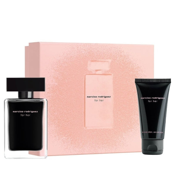Narciso Rodriguez for Her Gift Set 50ml EDT + 50ml Body Lotion