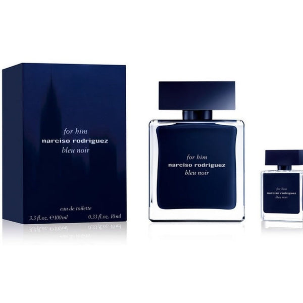 Narciso Rodriguez for Him Bleu Noir Gift Set 100ml EDT + 10ml EDT