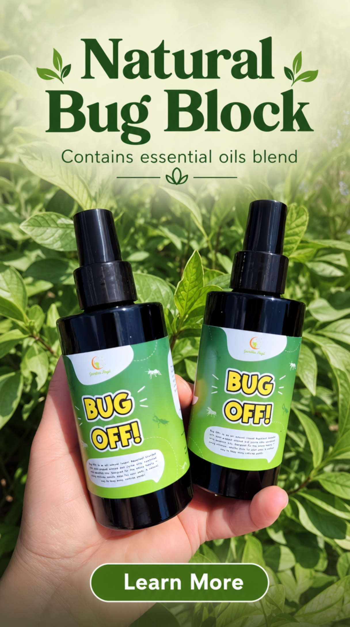Bug Off! - All Natural Insect Repellent
