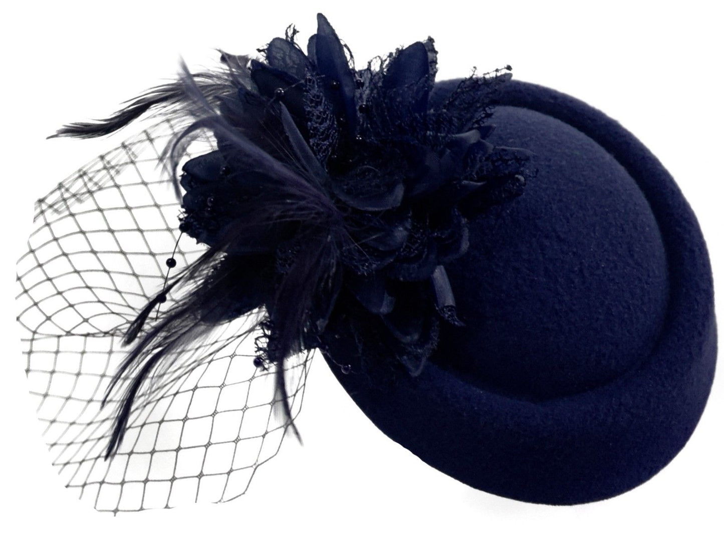 The Pill Box Flower with Veil
