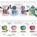Nina Ricci Traveller Exclusive Miniature Gift Set 4 x 4ml EDT (In this set:
1x 4ml Bella EDT
1x 4ml Luna Blossom EDT
1x 4ml Luna EDT
1x 4ml Nina EDT)