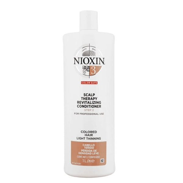 Nioxin 3D Care System Scalp Therapy Revitalizing Conditioner Step 2 1000ml - For Colored Hair