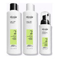 Nioxin Scalp + Hair Thickening System 2 for Natural Hair with Progressed Thinning