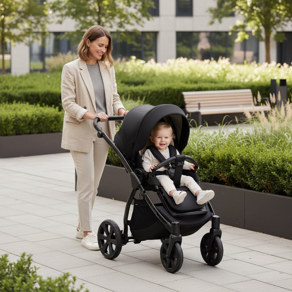 Noordi Luno All Trails 3in1 with Travel Carrier Car Seat