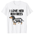 Matching Halloween Couple Shirt Unisex Funny Gifts For Coupl
