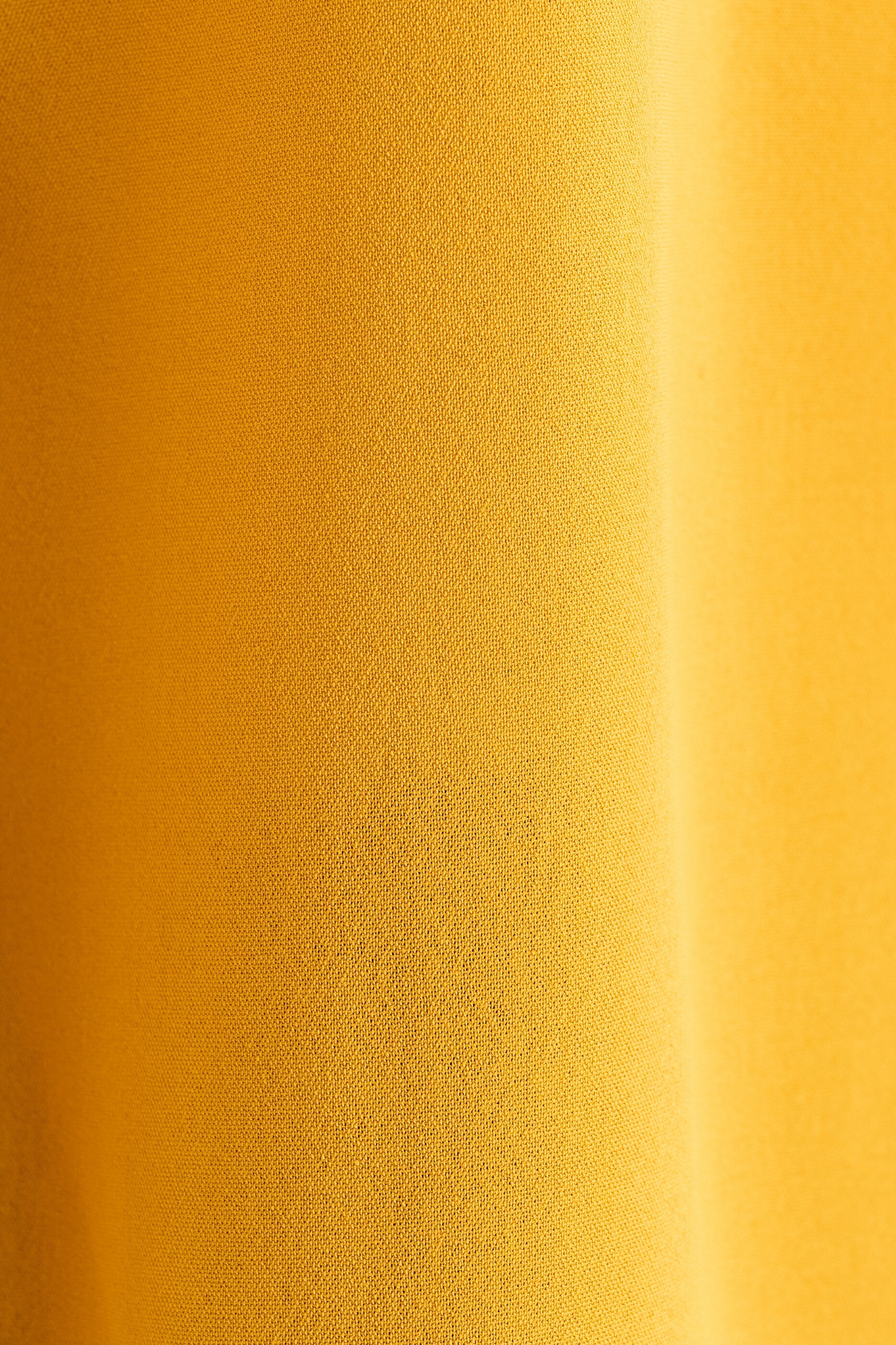 Octavia Crepe Petal Collar Blouse - Mustard