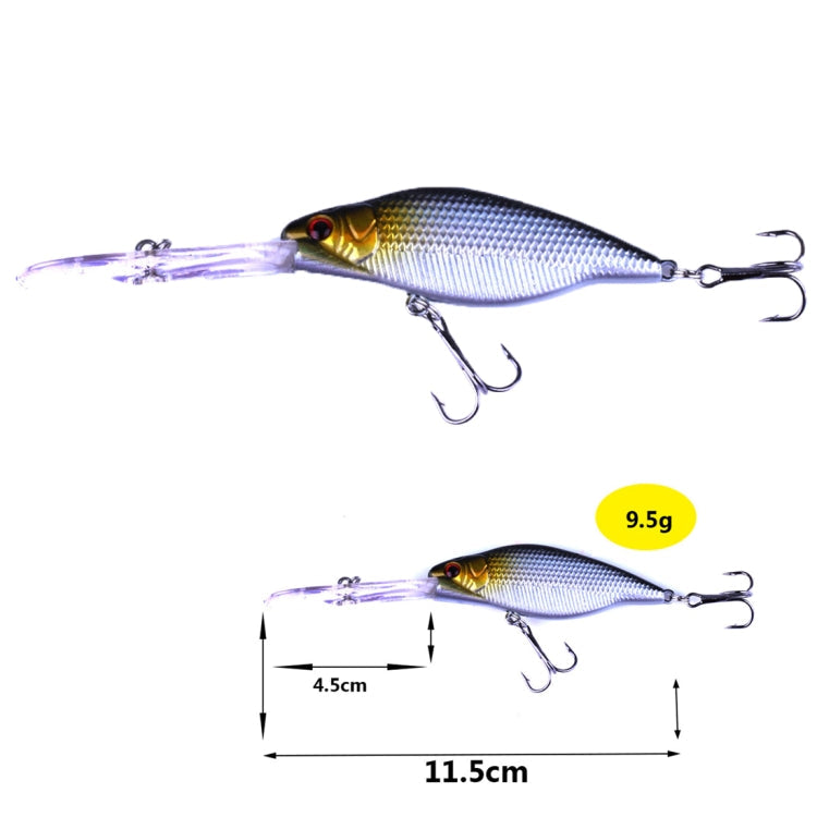HENGJIA 5 PCS/Kit Popular Fishing Lures Bait Bionic Kit, Mix001