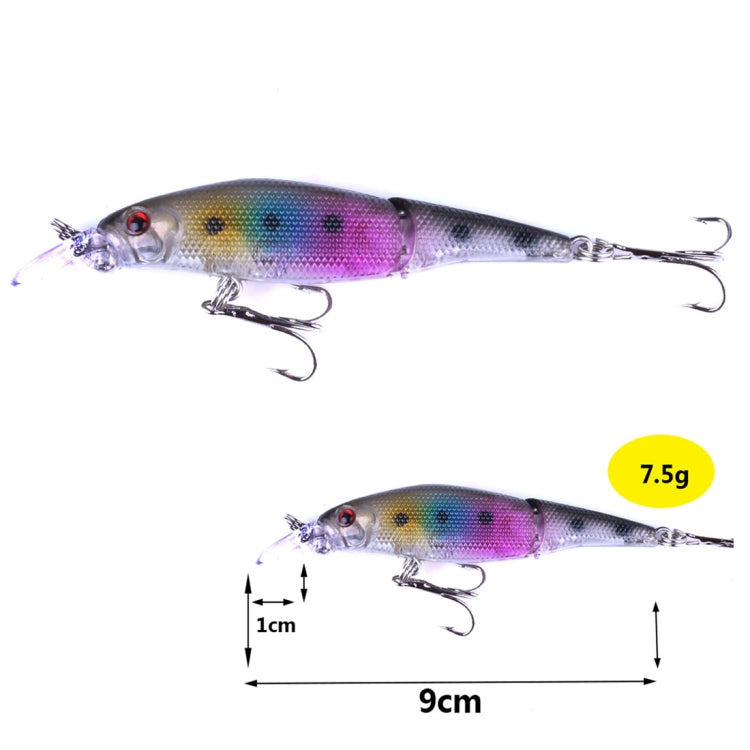 HENGJIA 5 PCS/Kit Popular Fishing Lures Bait Bionic Kit, Mix001