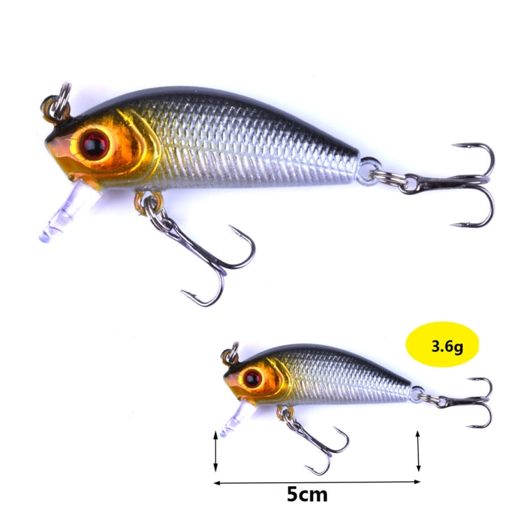 HENGJIA 5 PCS/Kit Popular Fishing Lures Bait Bionic Kit, Mix001