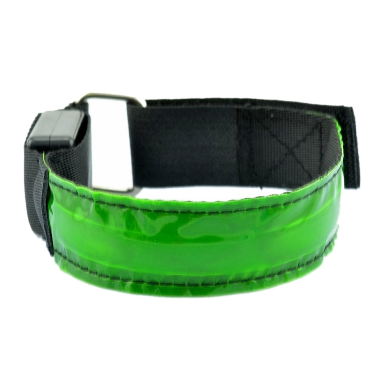 LED Flash Safety Reflective Nylon Light Rechargeable Sports Wrist Belt