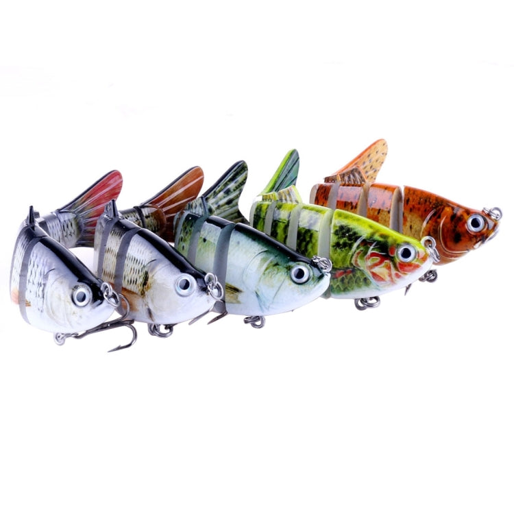 HENGJIA JM020 11cm 18g Multi-section Plastic Hard Baits Fishing Lures Set Fishing Tackle Baits, 1#, 3#, 4#, 5#