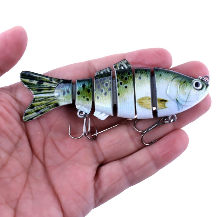 HENGJIA JM020 11cm 18g Multi-section Plastic Hard Baits Fishing Lures Set Fishing Tackle Baits, 1#, 3#, 4#, 5#