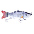 HENGJIA JM020 11cm 18g Multi-section Plastic Hard Baits Fishing Lures Set Fishing Tackle Baits, 1#, 3#, 4#, 5#
