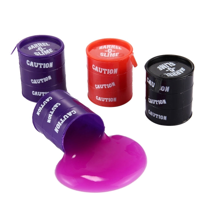 10 PCS Barrel O Slime Stress Reducer Anti-Anxiety Toy Goo Silly Putty Gag Kids Toys Prank Party Favors Joke, Random Color Delivery