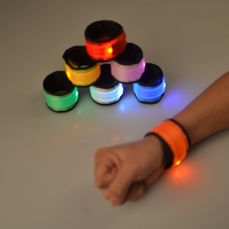 LED Luminous Slap Pat Circle Outdoors sports Wristband, Small, Size:26*4cm, 26x4cm Red, 26x4cm White, 26x4cm Orange, 26x4cm Pink, 26x4cm Green, 26x4cm Blue, 26x4cm Light Green