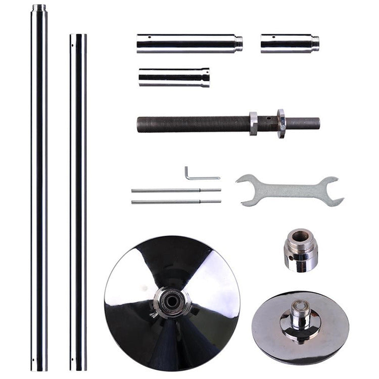 IndoorRotary Fixed Dual-purpose Pole Dance Steel Tube